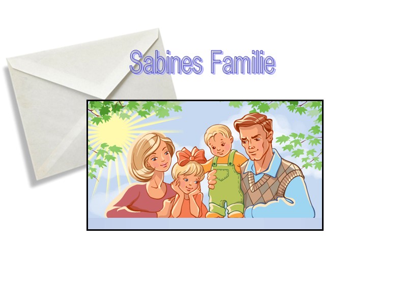 Sabines Familie